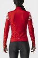 CASTELLI Cycling winter long sleeve jersey - AUTUNNO - red