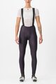 CASTELLI Cycling long bib trousers - FREE AERO RC W DT - purple