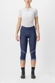 CASTELLI Cycling 3/4 lenght shorts without bib - VELOCISSIMA THERMAL - blue