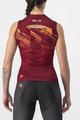 CASTELLI Cycling sleeveless jersey - INSIDER W - bordeaux