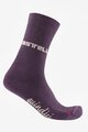 CASTELLI Cyclingclassic socks - QUINDICI SOFT MERINO W - purple