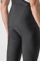 CASTELLI Cycling long bib trousers - SEMIFREDDO - black