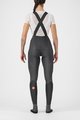 CASTELLI Cycling long bib trousers - SEMIFREDDO W DT - black