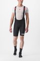 CASTELLI Cycling bib shorts - PREMIO BLACK LTD EDITION - black/white