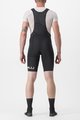 CASTELLI Cycling bib shorts - PREMIO BLACK LTD EDITION - black/white