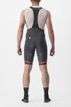 CASTELLI Cycling bib shorts - FREE AERO RC CLASSIC - grey/pink