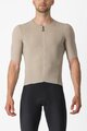 CASTELLI Cycling short sleeve jersey - PREMIO BLACK - beige