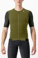 CASTELLI Cycling short sleeve jersey - PREMIO BLACK - green