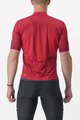 CASTELLI Cycling short sleeve jersey - UNLIMITED TERRA - red