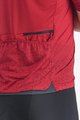 CASTELLI Cycling short sleeve jersey - UNLIMITED TERRA - red