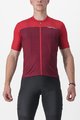 CASTELLI Cycling short sleeve jersey - UNLIMITED ENTRATA - red