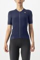 CASTELLI Cycling short sleeve jersey - PREMIO W - blue