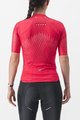 CASTELLI Cycling short sleeve jersey - AERO PRO W - red