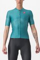 CASTELLI Cycling short sleeve jersey - AERO PRO W - green