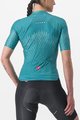 CASTELLI Cycling short sleeve jersey - AERO PRO W - green