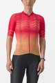 CASTELLI Cycling short sleeve jersey - CLIMBER'S 2.0 W - red