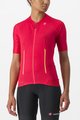 CASTELLI Cycling short sleeve jersey - ENDURANCE W - red