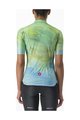 CASTELLI Cycling short sleeve jersey - MARMO - light blue/light green