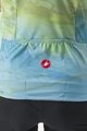 CASTELLI Cycling short sleeve jersey - MARMO - light blue/light green