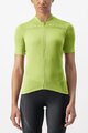 CASTELLI Cycling short sleeve jersey - ANIMA - light green