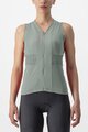 CASTELLI Cycling sleeveless jersey - ANIMA - green