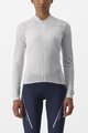 CASTELLI Cycling summer long sleeve jersey - ANIMA - white