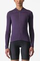 CASTELLI Cycling summer long sleeve jersey - ANIMA 4 - purple