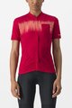 CASTELLI Cycling short sleeve jersey - UNLIMITED SENTIERO 2 - red