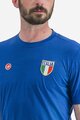 CASTELLI Cycling short sleeve t-shirt - ITALIA MERINO - blue