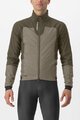 CASTELLI Cycling thermal jacket - FLY TERMAL - beige