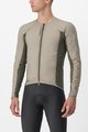 CASTELLI Cycling thermal jacket - FLY JACK-SEY - beige