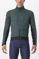 CASTELLI Cycling thermal jacket - ALPHA DOPPIO RoS - green
