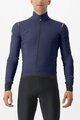 CASTELLI Cycling thermal jacket - ALPHA FLIGHT ROS - blue