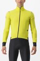 CASTELLI Cycling thermal jacket - ALPHA FLIGHT ROS - yellow