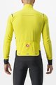 CASTELLI Cycling thermal jacket - ALPHA FLIGHT ROS - yellow