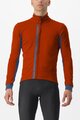 CASTELLI Cycling thermal jacket - ENTRATA - red