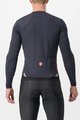 CASTELLI Cycling winter long sleeve jersey - FLY LS - black