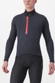 CASTELLI Cycling winter long sleeve jersey - ENTRATA THERMAL - black
