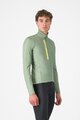 CASTELLI Cycling winter long sleeve jersey - ENTRATA THERMAL - green