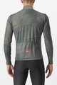 CASTELLI Cycling winter long sleeve jersey - RAFFICA - green