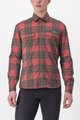 CASTELLI shirt - UNLIMITED FLANNEL - red