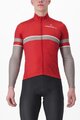 CASTELLI Cycling winter long sleeve jersey - RETTA - red