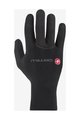 CASTELLI Cycling long-finger gloves - DILUVIO ONE - black