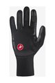 CASTELLI Cycling long-finger gloves - DILUVIO ONE - black