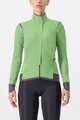 CASTELLI Cycling thermal jacket - ALPHA FLIGHT ROS W - light green