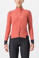 CASTELLI Cycling thermal jacket - ALPHA FLIGHT ROS W - red