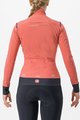 CASTELLI Cycling thermal jacket - ALPHA FLIGHT ROS W - red