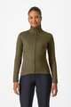 CASTELLI Cycling thermal jacket - TRANSITION 2 W - green