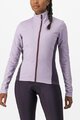CASTELLI Cycling thermal jacket - TRANSITION 2 W - purple
