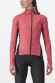 CASTELLI Cycling thermal jacket - TRANSITION 2 W - red